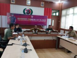 Wakil Bupati dan Ketua DPRD Kutim Hadiri Rapat TMMD ke 117