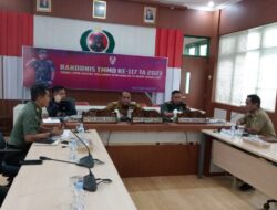 Wakil Bupati dan Ketua DPRD Kutim Hadiri Rapat TMMD ke 117