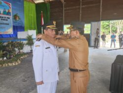 Kepala DPMDes Hadiri Pelantikan Camat Sandaran, Bupati Ucapkan Selamat
