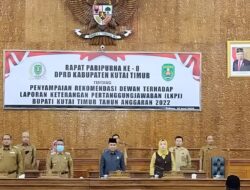 Raperda Pelaksanaan APBD 2022 Disampaikan