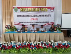 Wakil Danramil Muara Wahau, Babinsa Makmur Jaya Harap Pilkades Antar Waktu Kondusif