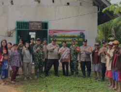 Sambut Natal 2023,  Koramil Teluk Pandan Gelar Karya Bakti