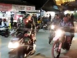 Berikan Rasa Aman Jelang Malam Pergantian Tahun, Koramil Sangkulirang Pimpin Forkompincam Patroli