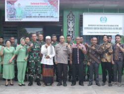 Perkokoh Sinergitas dengan Seluruh Elemen, Dandim 0909/KTM Sambangi Muara Ancalong