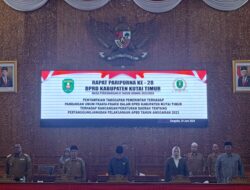 DPRD Kutim Gelar Paripurna, Joni: Kami Mengapresiasi Pemerintah