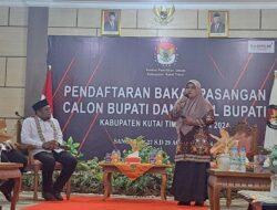 KPU Kutim Terima Pendaftaran Kedua dari Pasangan KB-Kinsu