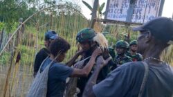 Hadir Membawa Harapan, Personel Satgas Pamtas RI-PNG Statis Yonif 753/AVT Tiba di Kampung Muara