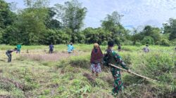 Semangat Merah Putih, Kebersamaan Menjelang HUT RI di Distrik Batom
