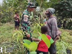 Satgas Pamtas RI-PNG Statis Yonif 753/AVT Giatkan Musyawarah, Bangun Kedekatan Dengan Masyarakat Abmisibil
