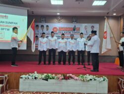 Bertemakan “Kokoh Bersama Majukan Kutai Timur Untuk Indonesia”, 121 Pengurus Partai PKS Kutim Resmi di Lantik