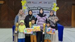 Semarak Hari Batik, LAZ DPU Kutim Gelar Lomba Mewarnai Diikuti 50 Peserta