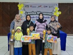 Semarak Hari Batik, LAZ DPU Kutim Gelar Lomba Mewarnai Diikuti 50 Peserta